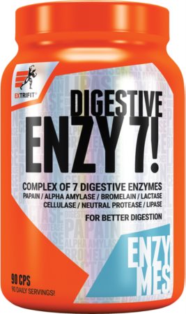 Extrifit Enzy 7! Digestive Enzymes kapsuly na podporu trávenia