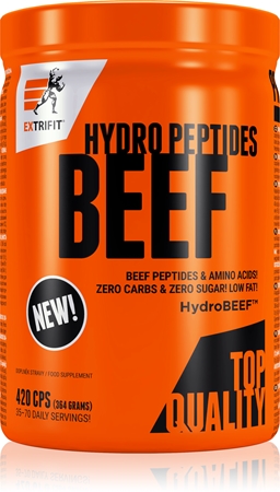 Extrifit Beef Hydro Peptides kapsle s peptidy