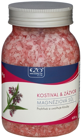 EZO Comfrey & Ginger Muscle Warming and Relaxing Magnesium Salt Bath