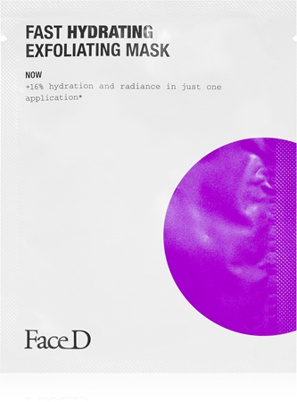 Face D Fast Hydrating Exfoliating Face Sheet Mask
