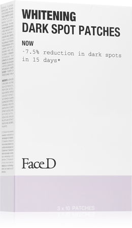 Face D Whitening náplasti na problematickou pleť proti tmavým skvrnám