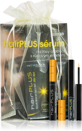 FacEvolution Hairplus dárková sada (pro podporu růstu řas)