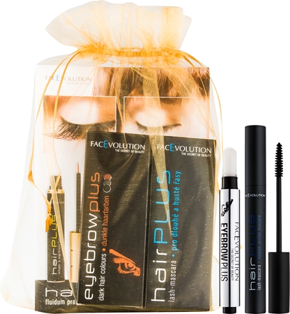 FacEvolution EyebrowPlus kozmetická sada Dark (pre ženy) odtieň