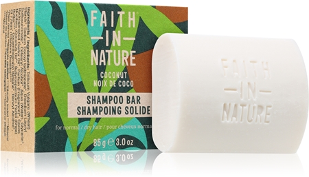 Faith In Nature Coconut & Shea Butter Orgaaniline šampoonseep lisab niiskust ja sära