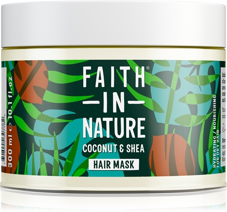 Faith In Nature Coconut & Shea Hydratisierende Maske für trockenes und beschädigtes Haar