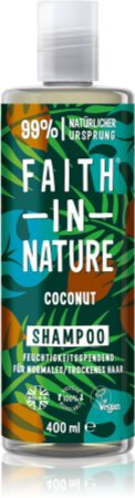 Faith In Nature Coconut ενυδατικό σαμπουάν για κανονικά έως ξηρά μαλλιά