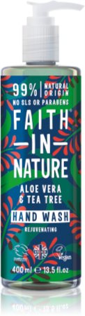 Faith In Nature Aloe Vera & Tea Tree Natuurlijke Vloeibare Handzeep  met Tea Tree Extract