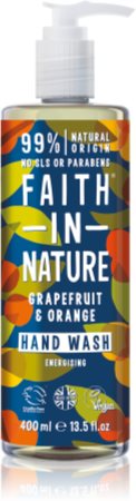 Faith In Nature Grapefruit & Orange naturalne mydło do rąk