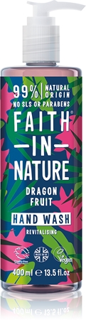 Faith In Nature Dragon Fruit natürliche Flüssigseife für die Hände mit revitalisierender Wirkung