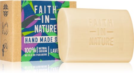 Faith In Nature Hand Made Soap Lavender savon solide naturel arôme lavande