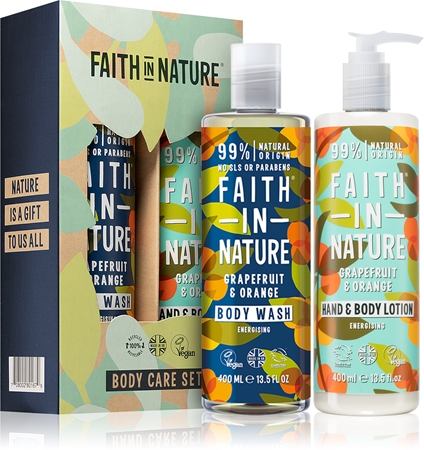 Faith In Nature Body Care Gift Set dárková sada (na ruce a tělo)