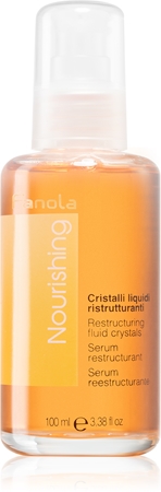 Fanola Nourishing Restructuring Liquid Crystals sérum à l'huile pour cheveux secs et abîmés
