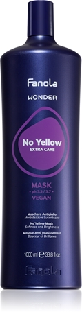 Fanola Wonder No Yellow Extra Care Mask маска за коса неутрализиращ жълтеникавите оттенъци