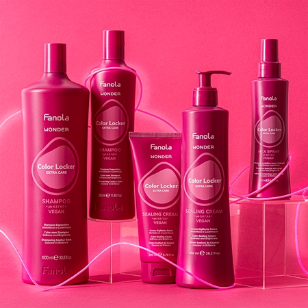 Fanola Wonder Color Locker Shampoo shampoing illuminateur et fortifiant pour cheveux colorés