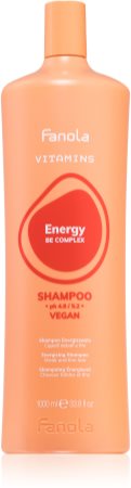 Fanola Vitamins Energizing Shampoo energijski šampon za oslabljene lase, ki so nagnjeni k izpadanju