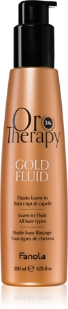 Fanola Oro Therapy Gold Fluid mléko na vlasy s 24karátovým zlatem