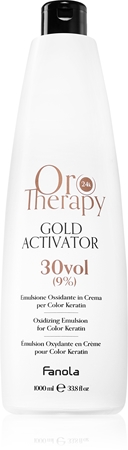 Fanola Oro Therapy Gold Activator aktivačná emulzia 9 % 30 vol.