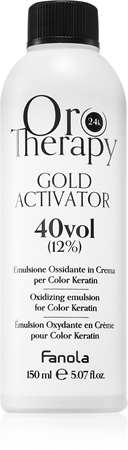 Fanola Oro Therapy Gold Activator aktivačná emulzia 12 % 40 Vol.