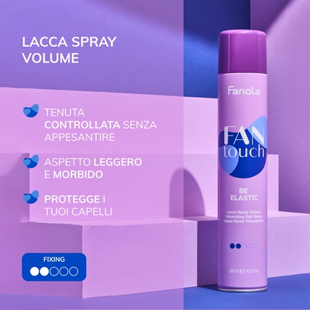 Fanola FAN touch lacca per capelli per un volume perfetto