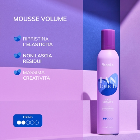 Fanola FAN touch mousse volumizzante di lusso