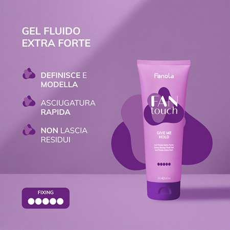 Fanola FAN touch gel extra-forte per capelli