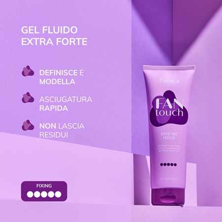 Fanola FAN touch gel extra-forte per capelli