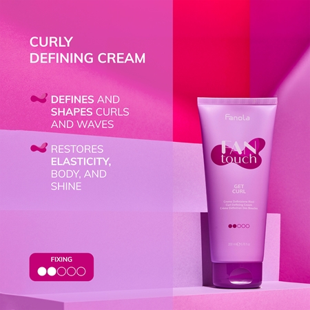 Fanola FAN touch Hair Cream for wavy and curly hair