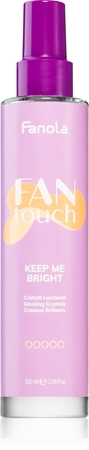 Fanola FAN touch KEEP ME BRIGHT sprej pro lesk a hebkost vlasů