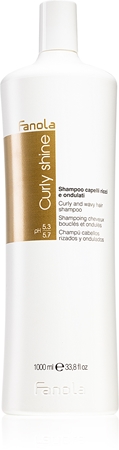 Fanola Curly Shine Shampoo für welliges und lockiges Haar