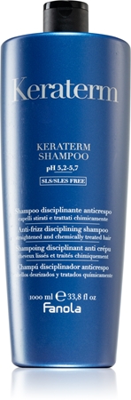 Fanola Keraterm Shampoo Smoothing Shampoo for unruly and frizzy hair