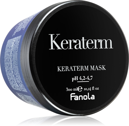 Fanola Keraterm Mask masque lissant pour cheveux indisciplinés et frisottis