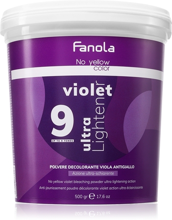 Fanola No Yellow zesvětlující pudr neutralizující žluté tóny