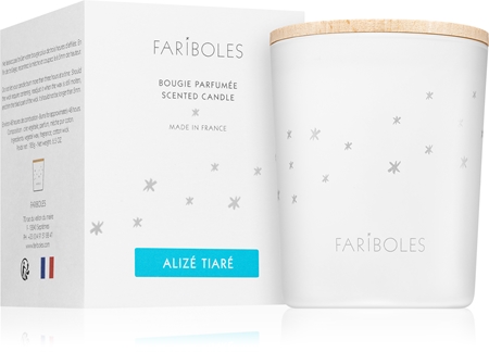 FARIBOLES Grey Alizé Tiaré mirisna svijeća