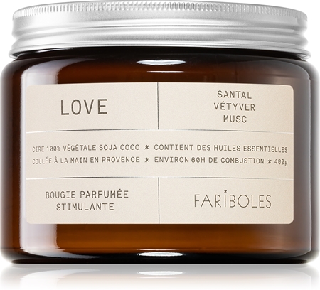 FARIBOLES Green Love aроматична свічка