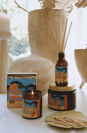 FARIBOLES Back to Dolce Vita diffuseur d'huiles essentielles avec recharge