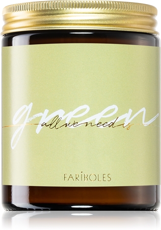 FARIBOLES All We Need Is Green vonná svíčka