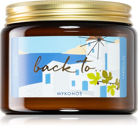 FARIBOLES Back to Mykonos vonná svíčka