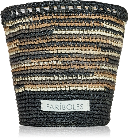 FARIBOLES Collab X Carol On The Roof Chinée Cachemire Tonka vonná svíčka plnitelná