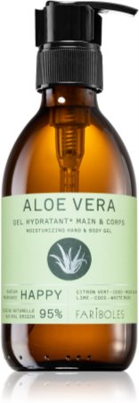 FARIBOLES Green Aloe Vera Happy hidratáló gél kézre és testre