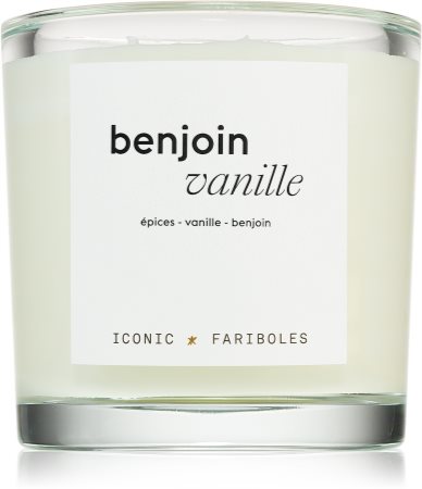 FARIBOLES Iconic Benzoin Vanilla mirisna svijeća