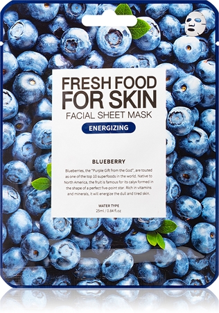 Farm Skin Fresh Food For Skin BLUEBERRY maseczka płócienna