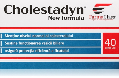 FarmaClass Industry Cholestadyn new formula capsule pentru menținerea nivelului normal de colesterol