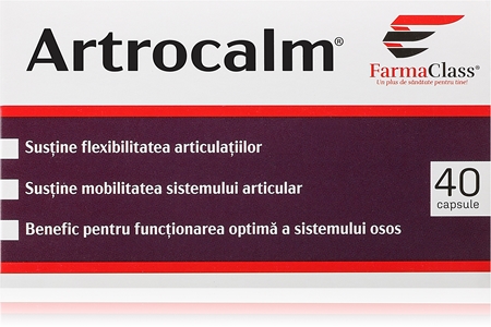 FarmaClass Industry  Artrocalm capsule pentru probleme cu articulațiile