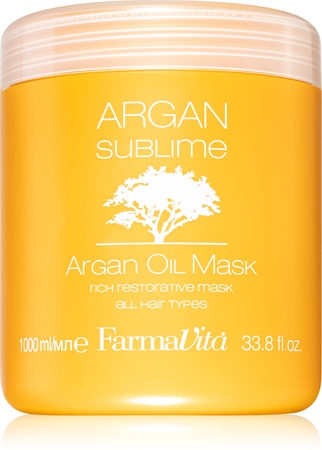 FarmaVita Argan Sublime regeneracijska in vlažilna maska za lase