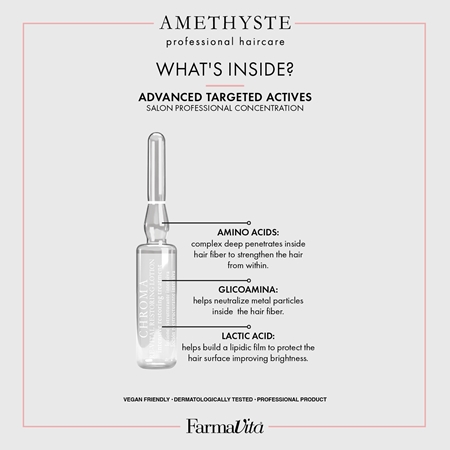FarmaVita Amethyste Chroma Regenerating Silk Treatment for colour-treated hair
