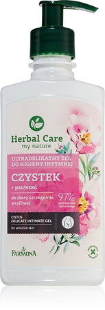 Farmona Herbal Care Cistus jemný gel na intimní hygienu pro citlivou pokožku