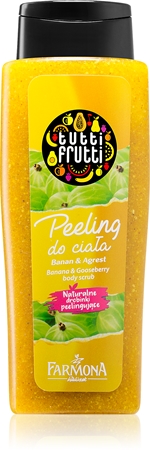 Farmona Tutti Frutti Banana & Gooseberry exfoliant pentru corp