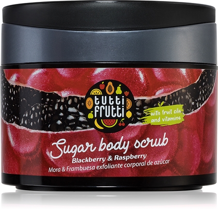 Farmona Tutti Frutti Blackberry & Raspberry cukrový tělový peeling