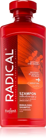 Farmona Radical Damaged Hair Șampon reînnoire cu keratină pentru păr deteriorat