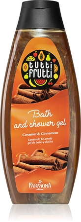 Farmona Tutti Frutti Caramel & Cinnamon sprchový a koupelový gel